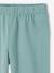 Lot de 2 leggings fille mi-mollets gris chiné+mauve+vert émeraude 17 - vertbaudet enfant 