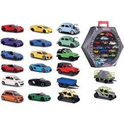 Coffret 20 véhicules Majorette - Collections Street Car, SOS, Racing - Multicolore - Intérieur - MAJO SET 20PCS  - vertbaudet enfant