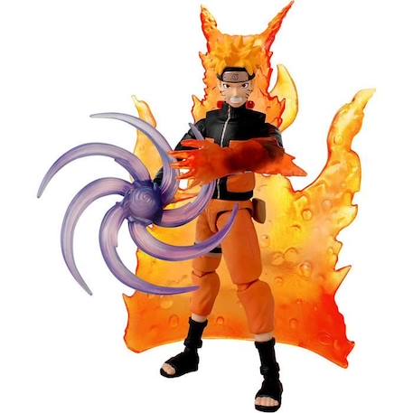 Figurine Naruto Shippuden Anime Heroes Beyond 17cm - BANDAI ORANGE 6 - vertbaudet enfant 