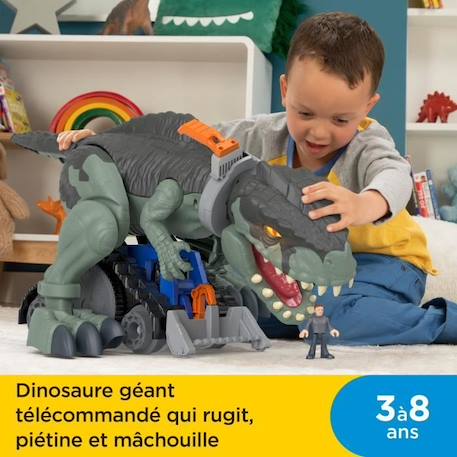 Imaginext - Fisher Price - Mega Dino Terreur - Figurine d'action 1er age - 3 ans et + GRIS 6 - vertbaudet enfant 