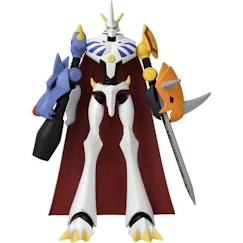 Jouet-Jeux d'imagination-Figurine Digimon Omegamon 17 cm - Anime Heroes - BANDAI - 16 points d'articulation - Accessoires inclus