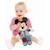 Clementoni - Montessori - Baby Minnie - Peluche à Habiller BLANC 4 - vertbaudet enfant 