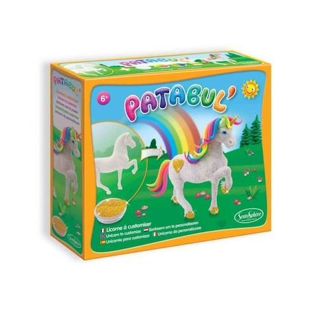 Patabul' : licornes à customiser BLANC 2 - vertbaudet enfant 