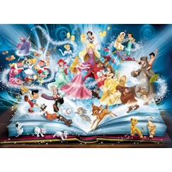 Jouet-Jeux éducatifs-Puzzle DISNEY CLASSIQUE Le livre magique des contes - Ravensburger - 1500 pièces - Dessins animés et BD