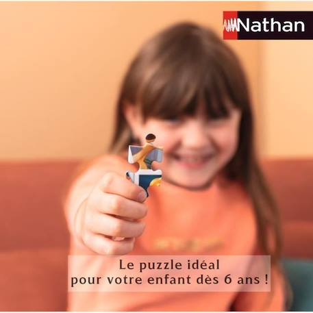 PAT PATROUILLE - Puzzle 100 pièces - Les aventures de la Pat'Patrouille - Nathan BLEU 5 - vertbaudet enfant 