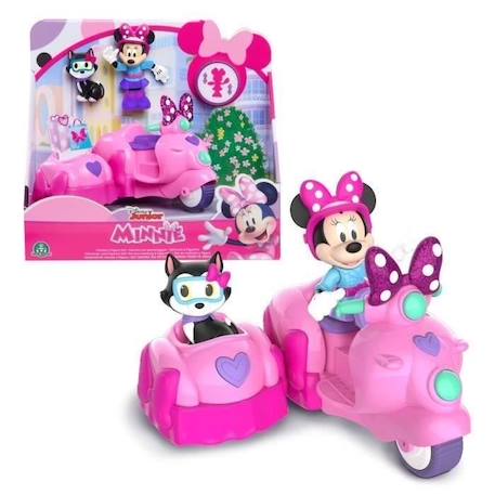Minnie - Véhicule Scooter avec Side-Car et Figurine 7,5 cm - Jouet pour enfants dès 3 ans ROSE 1 - vertbaudet enfant 