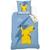 Pokemon - Parure De Lit Pikachu Réversible Enfant - Housse De Couette 140x200 cm + Taie d'oreiller 63x63 cm - Bleu - 100% Coton BLEU 1 - vertbaudet enfant 