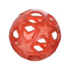 Jouet-Jeux de plein air-Jouet - HEVEA - Star Ball en caoutchouc nature - Mixte - Rouge - A partir de 3 ans - Intérieur