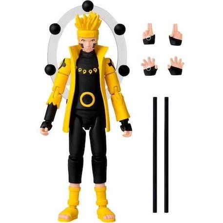 Figurine Anime Heroes Naruto Shippuden - Mode Sage des six chemins - BANDAI JAUNE 1 - vertbaudet enfant 