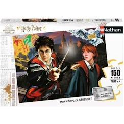 Jouet-HARRY POTTER Puzzle 150 pièces - Harry Potter et Ron Weasley - Nathan - Puzzle Enfant + Trieur - Dès 7 ans