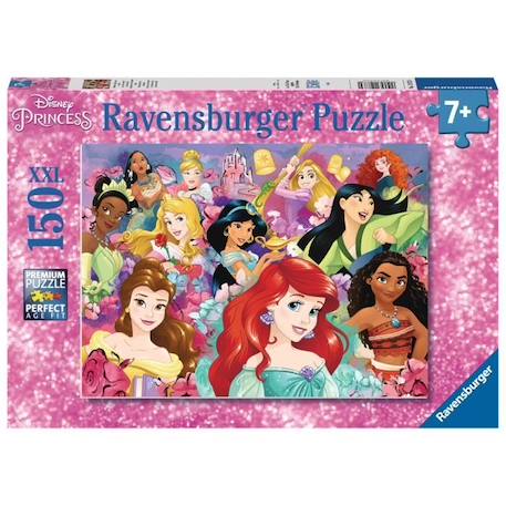Puzzle Disney Princesses 150 pièces XXL Ravensburger - Les rêves deviennent réalité - Enfant 7 ans et plus ROSE 3 - vertbaudet enfant 