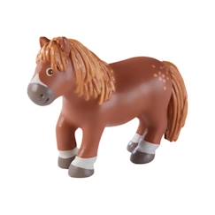 Jouet-Jeux d'imagination-Figurine Haba Little Friends Poney Twinkel - Jouet pour Enfant - Marron - A partir de 3 ans