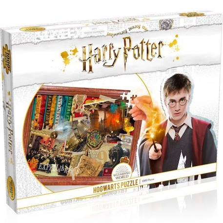 Puzzle Harry Potter Poudlard 1000 pièces - Nouvelle Edition
