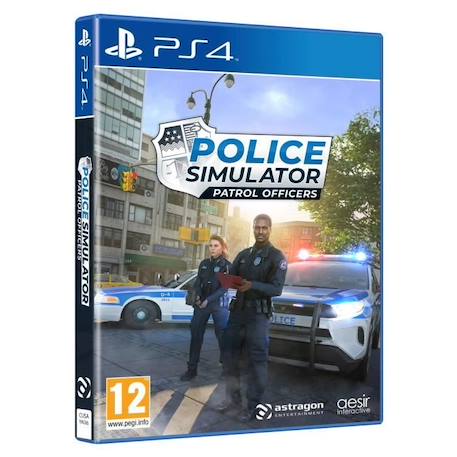 Police Simulator Patrol Officers Jeu PS4 BLEU 1 - vertbaudet enfant 
