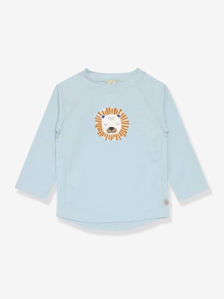 Tee-shirt anti-UV bébé LÄSSIG manches longues blanc imprimé+bleu imprimé+ocre+rose pâle 4 - vertbaudet enfant 