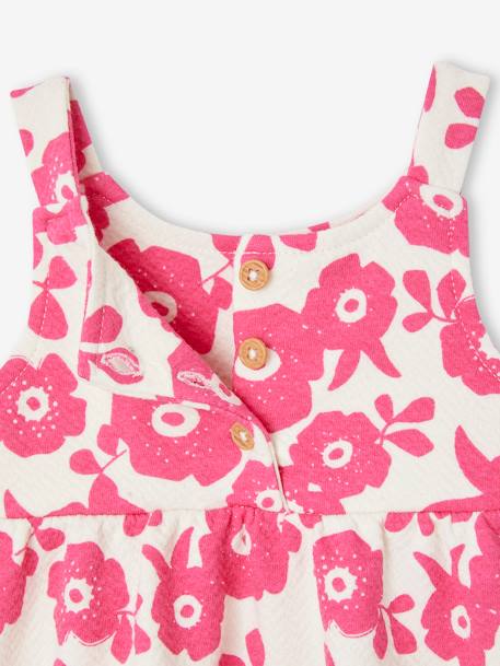 Robe bébé sans manches fuchsia 3 - vertbaudet enfant 