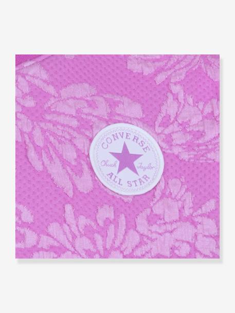 T-shirt motif floral CONVERSE Rose/violet 3 - vertbaudet enfant 