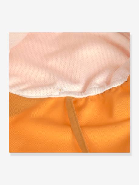 Casquette protège nuque anti-UV LÄSSIG blanc+ocre+rose 6 - vertbaudet enfant 