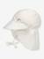 Casquette protège nuque anti-UV LÄSSIG blanc+rose 1 - vertbaudet enfant 