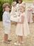 Robe cérémonie fille effet 2 en 1 haut en macramé ivoire+rose nude 10 - vertbaudet enfant 