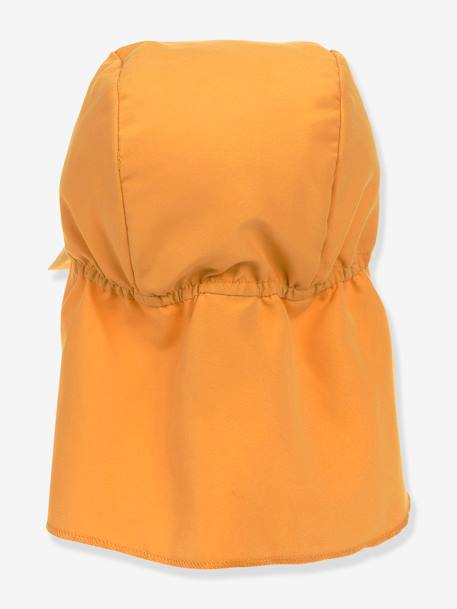 Casquette protège nuque anti-UV LÄSSIG blanc+ocre+rose 5 - vertbaudet enfant 