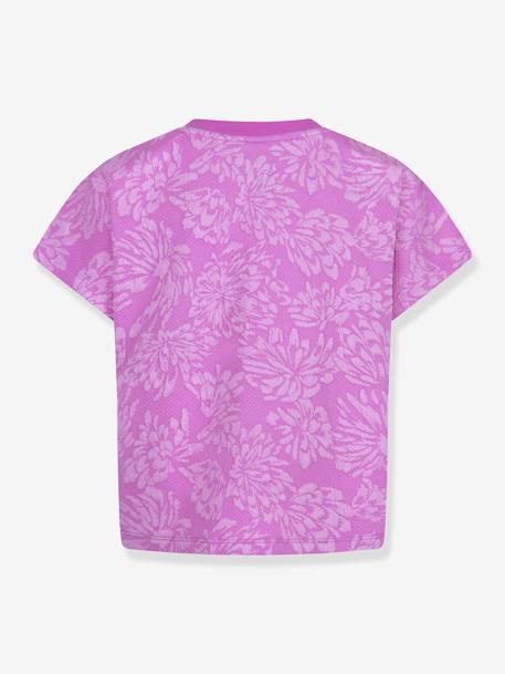 T-shirt motif floral CONVERSE Rose/violet 2 - vertbaudet enfant 