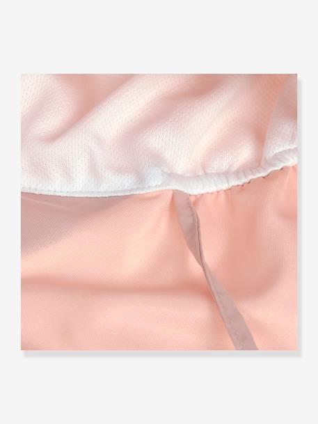 Casquette protège nuque anti-UV LÄSSIG blanc+rose 7 - vertbaudet enfant 