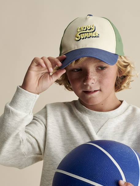 Casquette "Enjoy Summer" garçon  - vertbaudet enfant