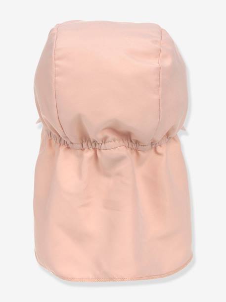 Casquette protège nuque anti-UV LÄSSIG blanc+rose 6 - vertbaudet enfant 