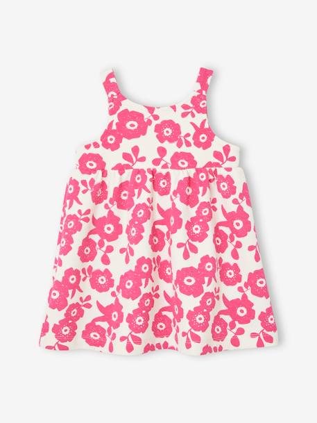 Robe bébé sans manches fuchsia 2 - vertbaudet enfant 