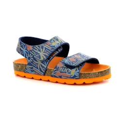 Chaussures-Sandales enfant Kickers Summerkro Marine surf
