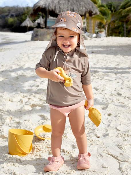 Sandales de plage LÄSSIG bleu+rose+vert 3 - vertbaudet enfant 