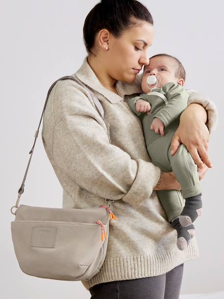 Organisateur de poussette LÄSSIG Buggy Bum Bag Humus 2 - vertbaudet enfant 