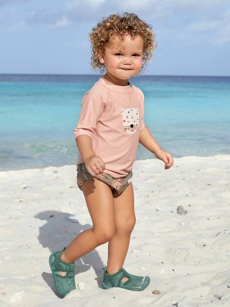 Sandales de plage LÄSSIG bleu+rose+vert 6 - vertbaudet enfant 