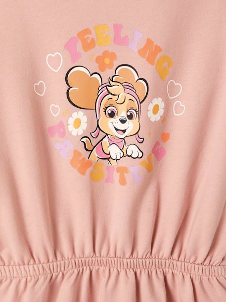 Robe fille Pat Patrouille en molleton rose poudré 3 - vertbaudet enfant 