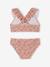 Maillot de bain 2 pièces imprimé fleuri rose pâle+vert imprimé 3 - vertbaudet enfant 