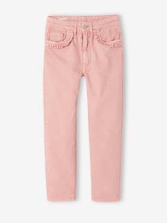 Pantalon droit MorphologiK Fille Tour de hanches Fin  - vertbaudet enfant