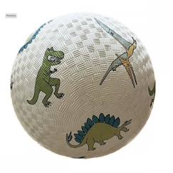 Ballon classique PETIT JOUR Grand Ballon Les dinosaures en caoutchouc antidérapant 18x18x18 cm  - vertbaudet enfant