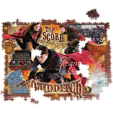Puzzle Harry Potter Quidditch 1000 pièces - Nouvelle Edition - Winning Moves - Cinéma et publicité - Mixte MARRON 3 - vertbaudet enfant 