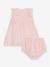 Robe + bloomer PETIT BATEAU rose pâle 3 - vertbaudet enfant 