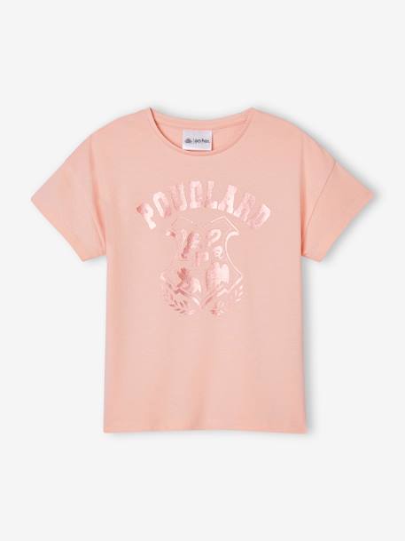 Tee-shirt fille Harry Potter rose poudré 1 - vertbaudet enfant 