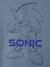 Sweat garçon Sonic® the Hedgehog bleu grisé 4 - vertbaudet enfant 