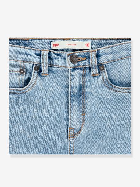 Jean coupe flare fille Levi's® denim bleached+stone 4 - vertbaudet enfant 