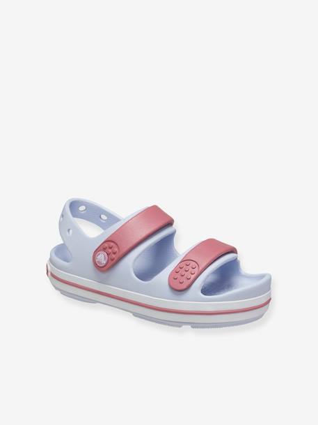 Sabots enfant 209423 Crocband Cruiser Sandal CROCS™ bleu ciel+marine+rose pâle 1 - vertbaudet enfant 