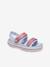 Sabots enfant 209423 Crocband Cruiser Sandal (TM) bleu ciel+marine+rose pâle 1 - vertbaudet enfant 