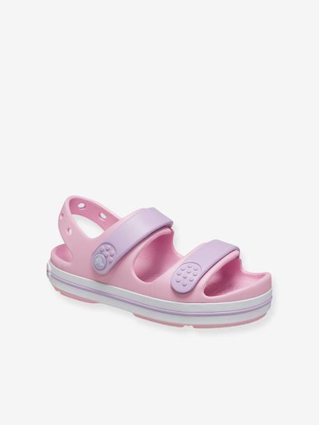 Sabots enfant 209423 Crocband Cruiser Sandal (TM) bleu ciel+marine+rose pâle 15 - vertbaudet enfant 