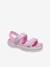 Sabots enfant 209423 Crocband Cruiser Sandal (TM) bleu ciel+marine+rose pâle 15 - vertbaudet enfant 