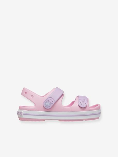 Sabots enfant 209423 Crocband Cruiser Sandal (TM) bleu ciel+marine+rose pâle 17 - vertbaudet enfant 