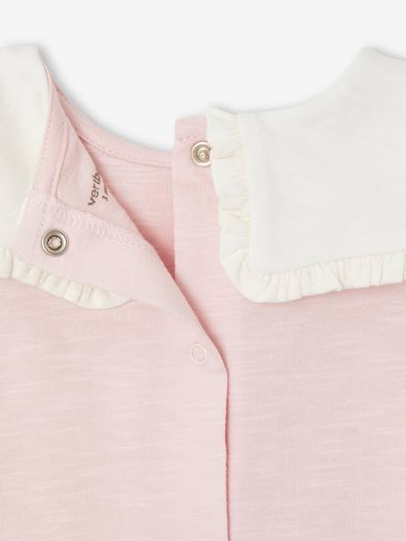Lot de 2 t-shirts naissance en coton biologique rose 4 - vertbaudet enfant 