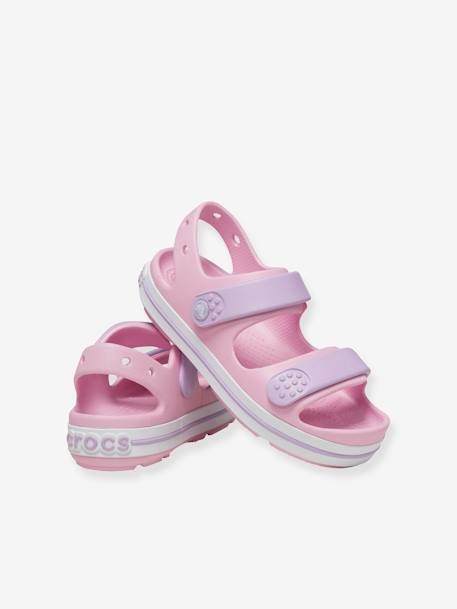 Sabots enfant 209423 Crocband Cruiser Sandal (TM) bleu ciel+marine+rose pâle 16 - vertbaudet enfant 